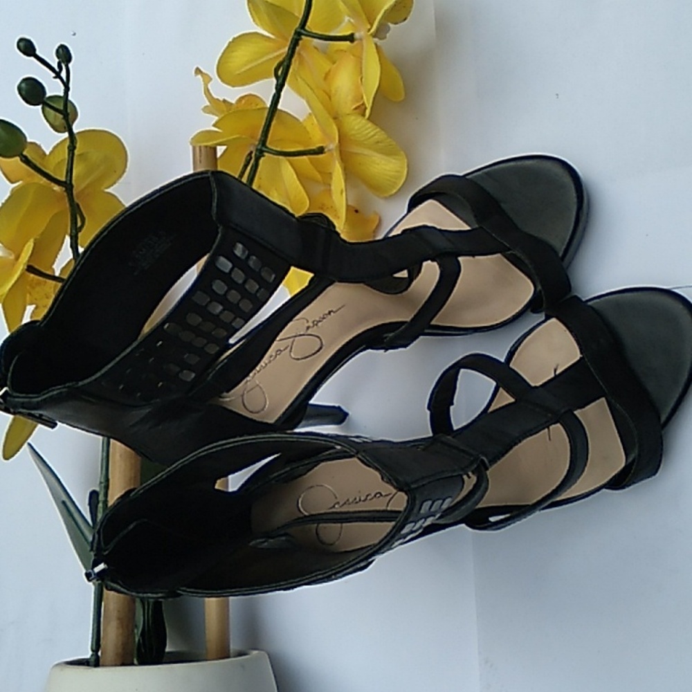 Jessica Simpson Black Heels